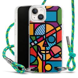 Carry Case Fabric sparkling neon
