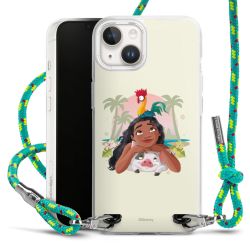 New Carry Case Transparent Stoff sparkling-neon/silber