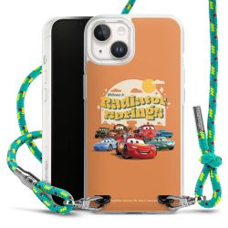 New Carry Case Transparent Stoff sparkling-neon/silber