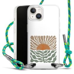 New Carry Case Transparent Stoff sparkling-neon/silber