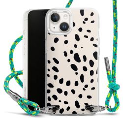 New Carry Case Transparent Stoff sparkling-neon/silber