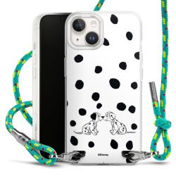 New Carry Case Transparent Stoff sparkling-neon/silber