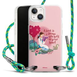 New Carry Case Transparent Stoff sparkling-neon/silber