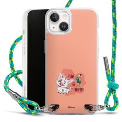 New Carry Case Transparent Stoff sparkling-neon/silber