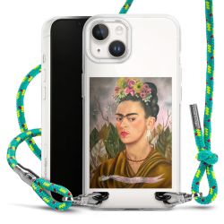 New Carry Case Transparent Stoff sparkling-neon/silber