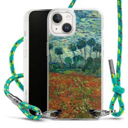 New Carry Case Transparent Stoff sparkling-neon/silber