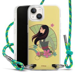 New Carry Case Transparent Stoff sparkling-neon/silber