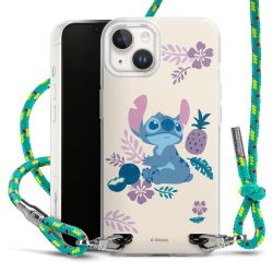 New Carry Case Transparent Stoff sparkling-neon/silber