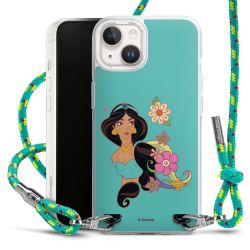 New Carry Case Transparent Stoff sparkling-neon/silber