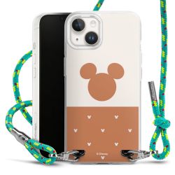 New Carry Case Transparent Stoff sparkling-neon/silber