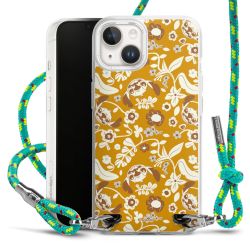 New Carry Case Transparent Stoff sparkling-neon/silber