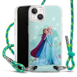 New Carry Case Transparent Stoff sparkling-neon/silber