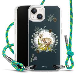 New Carry Case Transparent Stoff sparkling-neon/silber