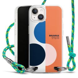 New Carry Case Transparent Stoff sparkling-neon/silber