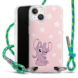 New Carry Case Transparent Stoff sparkling-neon/silber