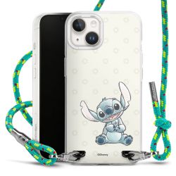 New Carry Case Transparent Stoff sparkling-neon/silber