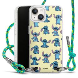 New Carry Case Transparent Stoff sparkling-neon/silber