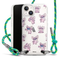 New Carry Case Transparent Stoff sparkling-neon/silber