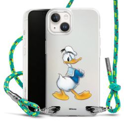 New Carry Case Transparent Stoff sparkling-neon/silber