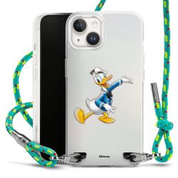 New Carry Case Transparent Stoff sparkling-neon/silber