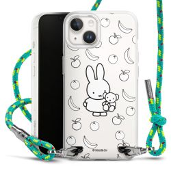 New Carry Case Transparent Stoff sparkling-neon/silber