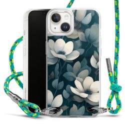 New Carry Case Transparent Stoff sparkling-neon/silber