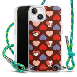 New Carry Case Transparent Stoff sparkling-neon/silber