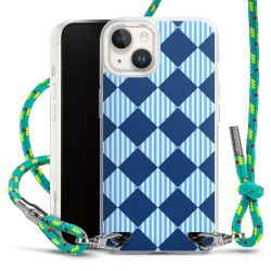 New Carry Case Transparent Stoff sparkling-neon/silber