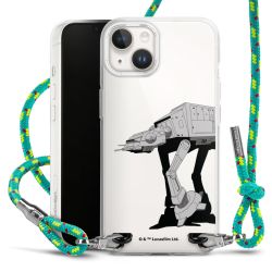 New Carry Case Transparent Stoff sparkling-neon/silber