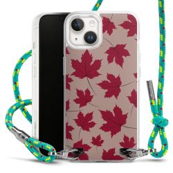 New Carry Case Transparent Stoff sparkling-neon/silber