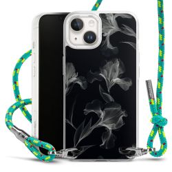 New Carry Case Transparent Stoff sparkling-neon/silber