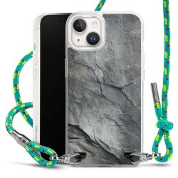 New Carry Case Transparent Stoff sparkling-neon/silber