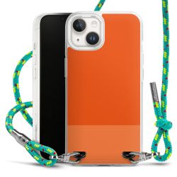 New Carry Case Transparent Stoff sparkling-neon/silber