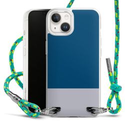 New Carry Case Transparent Stoff sparkling-neon/silber