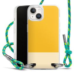 New Carry Case Transparent Stoff sparkling-neon/silber