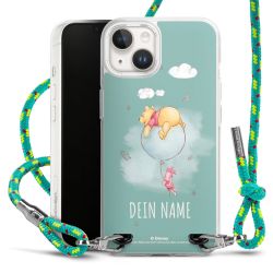 New Carry Case Transparent Stoff sparkling-neon/silber