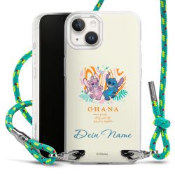 New Carry Case Transparent Stoff sparkling-neon/silber