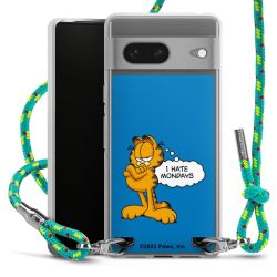 Garfield I Hate Mondays Blau
