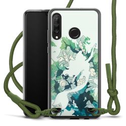 New Carry Case Transparent Stoff oliv