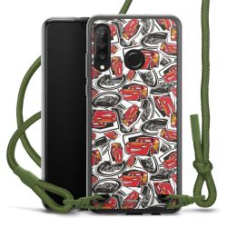 New Carry Case Transparent Stoff oliv