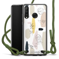 New Carry Case Transparent Stoff oliv