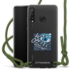 New Carry Case Transparent Stoff oliv