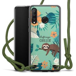 New Carry Case Transparent Stoff oliv