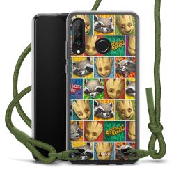 New Carry Case Transparent Stoff oliv