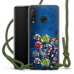 New Carry Case Transparent Stoff oliv