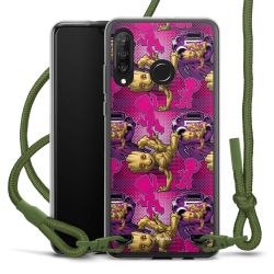 New Carry Case Transparent Stoff oliv