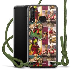 New Carry Case Transparent Stoff oliv