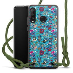 New Carry Case Transparent Stoff oliv