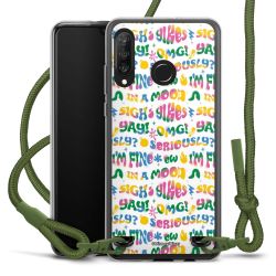 New Carry Case Transparent Stoff oliv