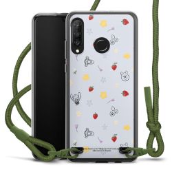 New Carry Case Transparent Stoff oliv